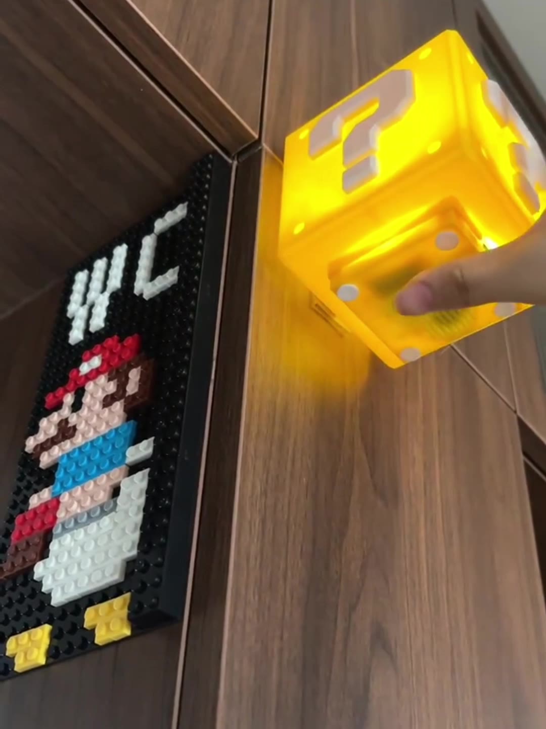 ✨✨✨❓✨✨✨#supermario #mariolamp #questionblocklight #blocklight