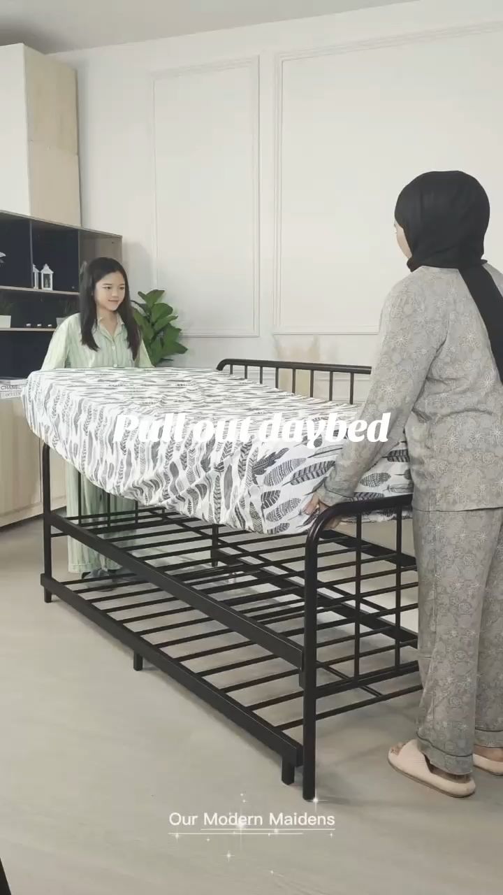 Trundle daybed yang tengah viral sekarang ni. praktikal dan mudah. Dapatkan sekarang! #trunldedaybed #bedroom #biliktidur #katilduatingkat #fyp