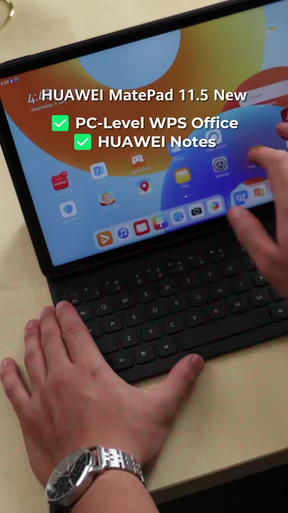 Orang kata: "Work smart, not hard."  Nak jadi lebih produktif? Ni je yang diperlukan.  Masa ni lah korang nak upgrade, jom dapatkan sekarang!      #HUAWEI #HUAWEIMY #HUAWEIMatePad #AllRounderTablet #FYP