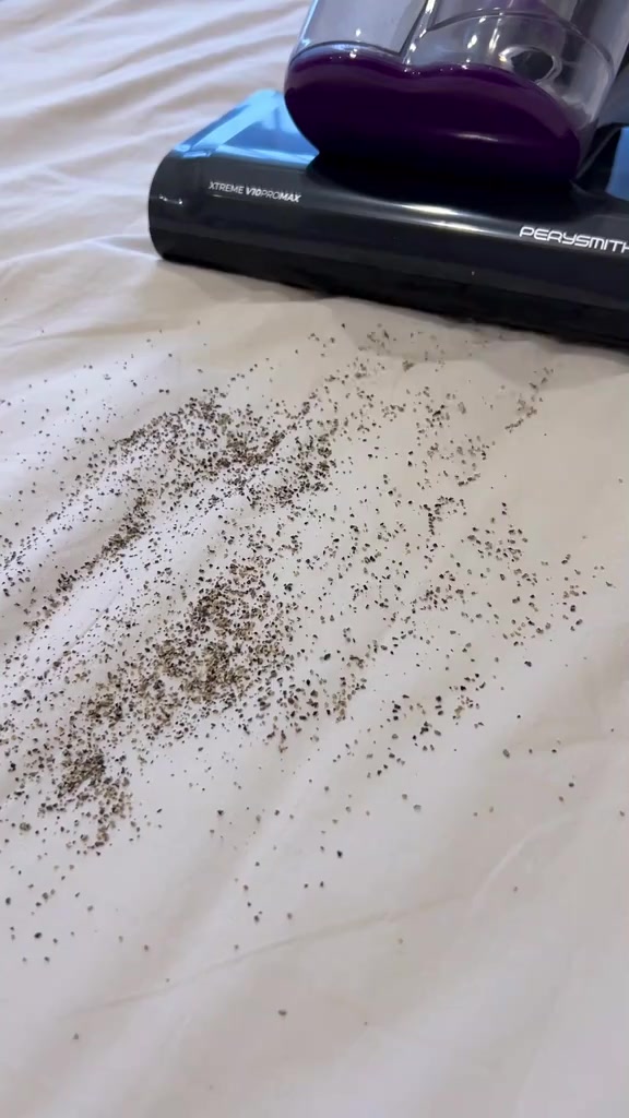 The future of mite removal starts with V10 Pro Max!     #perysmith #dustmite #allergy #v10promax