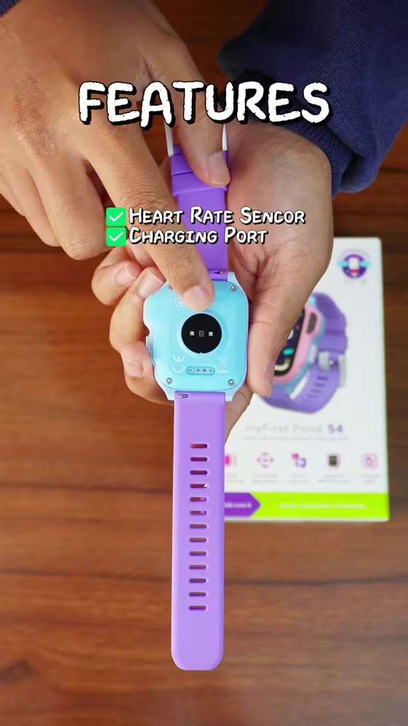 All around safety with Fone S4 ⌚️🧑‍🧑‍🧒‍🧒 #myFirst #myfirstfones4 #kidswatch #watchforkids
