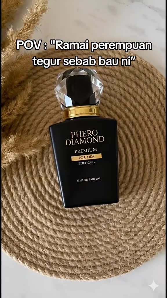 Bau lelaki misteri yang ramai tak sedar tapi terasa hotnya 😏🔥 #PheroDiamond #PerfumeLelaki #AuraLelaki #TikTokShopMY #nichefragrance