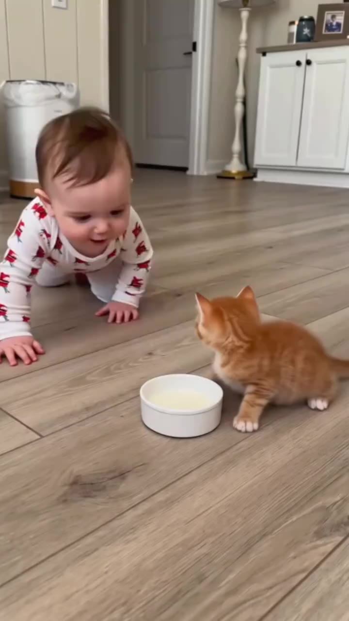 This kitten 🐱 started world war 3 over a food bowl😀😀😀😂😂😂🤣🤣🤣🤪🤪🤪😛😛😛😜😜😜……… #funnybaby #funnycat #fyp #funnyvideos #funnypets