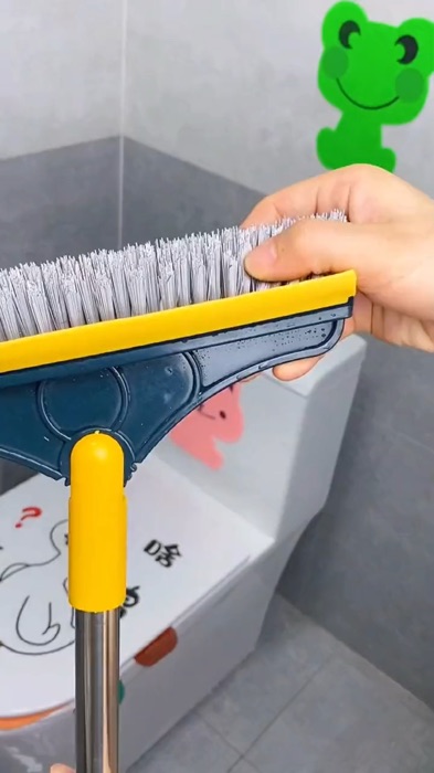 3IN1 Toilet Brush Magic Scrub Broom Penyapu Lantai Penggosok Sapu Berus Lantai Tandas Floor Cleaning Brush #brush3in1 #3in1brush #shopeehauls #fyp