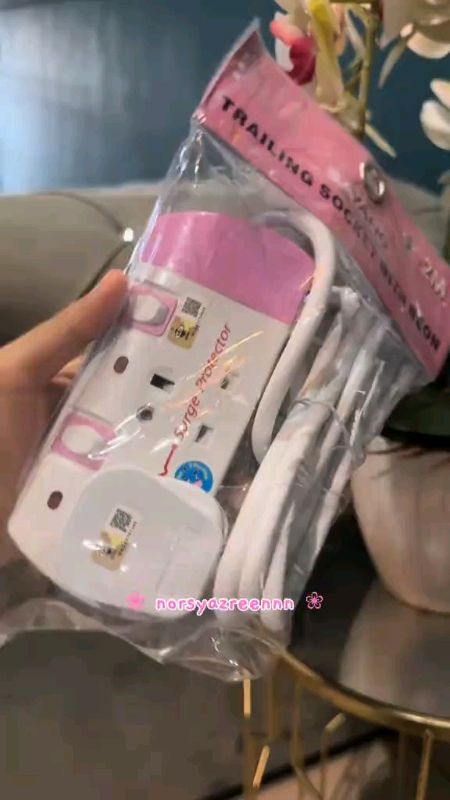 jangan risau ade SIRIM 💗🥹 comel sangat #pinky #extensions #plug #affiliate #sirim #cute #fyp #viral 🎀