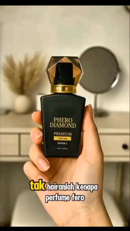 Bau eksklusif & tahan lama, Phero Diamond Premium For Him 30ml 📦 #PerfumeLelaki #PremiumScent #ShopeeFinds#ShopeeMY