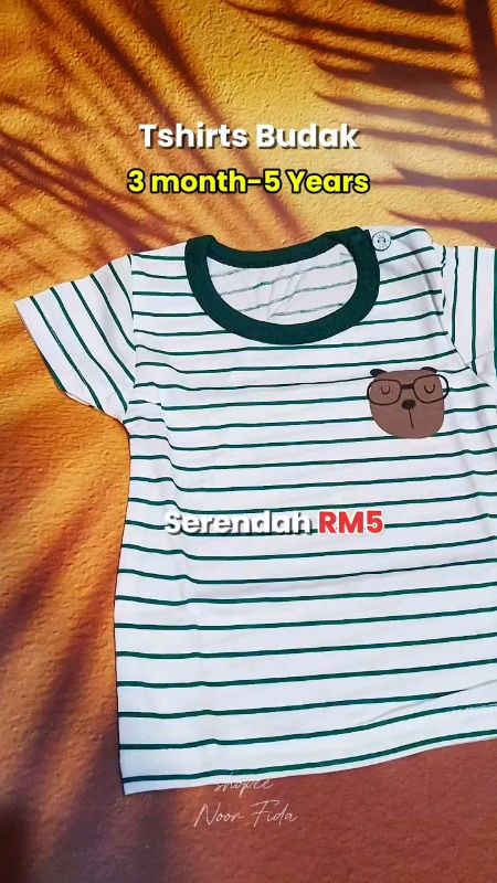 #kidstshirt #tshirtbudak #bajutshirtbudak #shopee_my #shopeemy #ShopeeAffiliateMy #ShopeeAffiliate #shopeelagimurah #shopeehaul