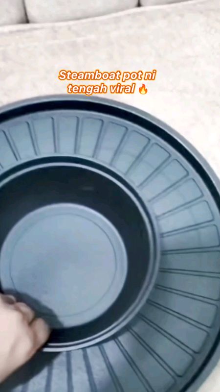 Boleh grill ayam, seafood, sayur semua sekali! #SteamboatPot #shopeehaul  #BarangDapurBerguna”
