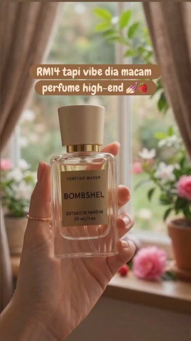 Stok RM14.40 ni biasanya tak bertahan lama. Siapa cepat dia dapat bau yang segar dan menggoda ni 🫢 #perfume #highend #palinglaris
