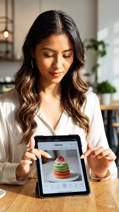 use canva pro to enhance your photos and videos