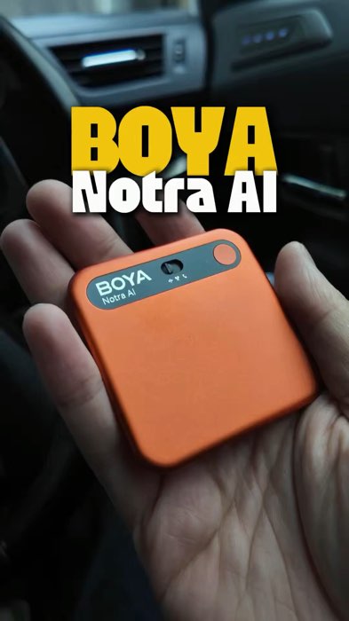 Boya notra voice recorder untuk meeting