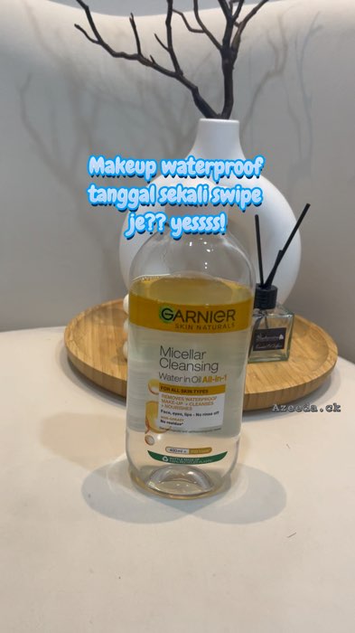 Garnier Makeup Remover Cleansing Water Oil in 1