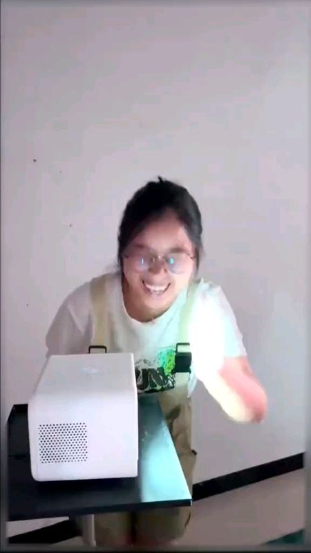 Tu dia punya lah terang projector nya #trending #fyp