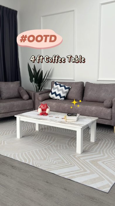 OOTD Coffee Table👏 #racunshopee #fyp #sklfurnituremall #furniture #perabotmurah #coffeetable #mejakopi #meja #decoruangtamu #decorumah #OOTD