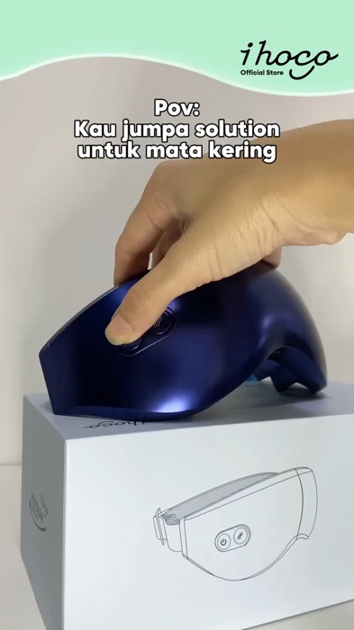 Ahh inilah the Eye Massager yang i been looking for 🥰 #eye #relax #soothing #fyp #viraltiktok