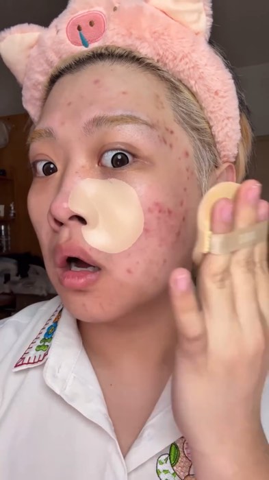FOUNDATION FULL COVERAGE #murah #makeup #maez #Girl #amazing #fypppp #fyp #foundation #full #coverage #china #local