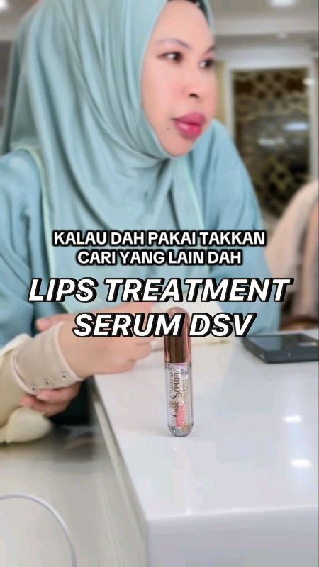 Dah jatuh cinta dengan lip serum keluaran yang baru ni 😍#fyp#lipserum#dsv#kosmetik#shopeehaul