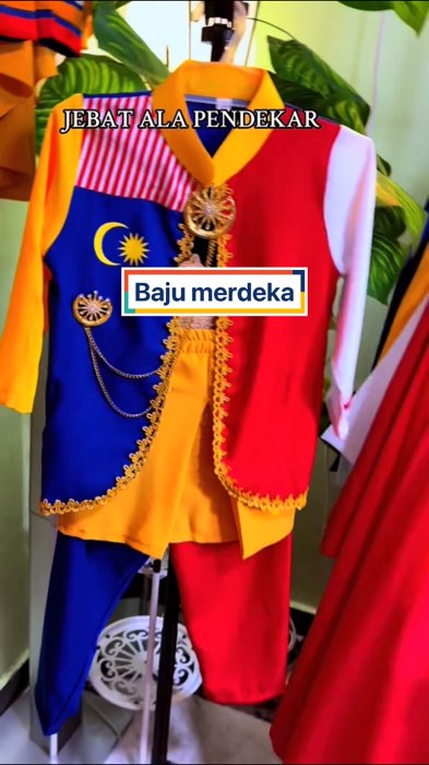 Bulan merdeka dah dekat, jom beli baju merdeka sementara saiz masih banyak. #bajumerdeka #bajulelaki #bajuperempuan #fyp #shopeee
