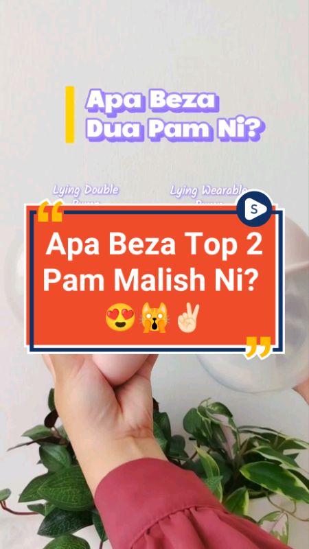 Setiap #pamsusu ada pros & cons tersendiri so korang pilih ikut yg sesuai dg daily life korang tau~ 💕 #malish #pambaring #breastpumpmurah