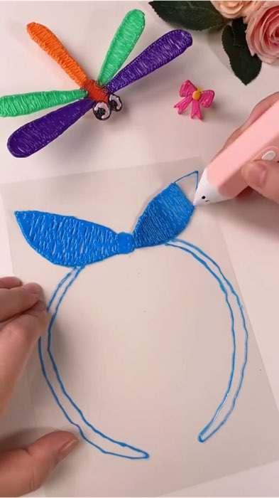 Tingkatkan kreativiti anak dengan pen 3D ni 🔥 #penmagic3D #penmainan #3Dpen #printingpen