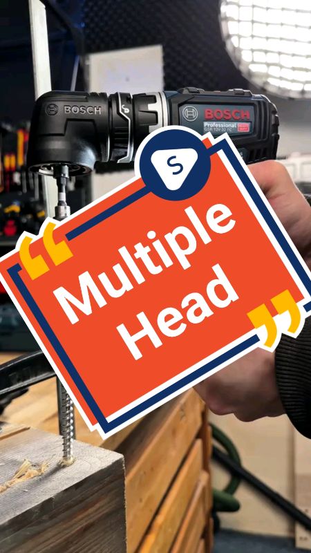 Bosch multiple drill head.. #bosch #Multiple #head #carpenter #wood #drill