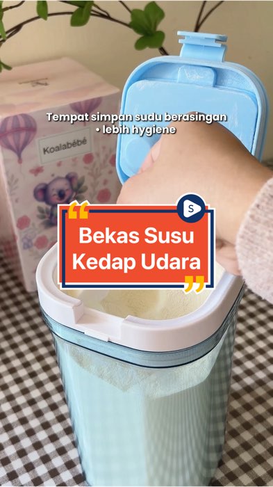 Bekas susu kedap udara. Dapur pun nampak kemas #bekassusukedapudara #bekassusu