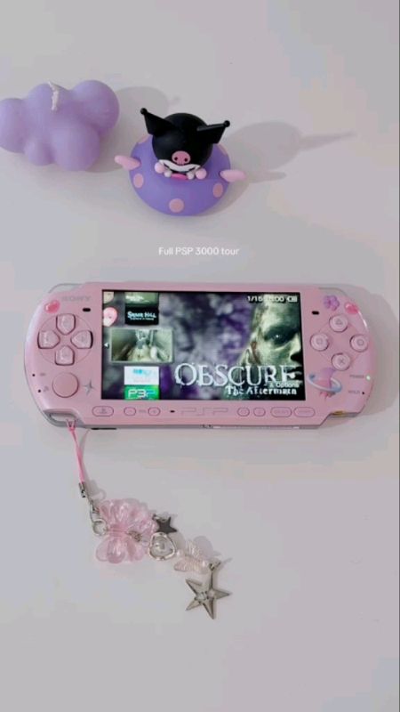 #electronic #game #gaming #psp #psp3000 #gta #thesims #pink #coquette #aesthetic #budget #shopee #shopping