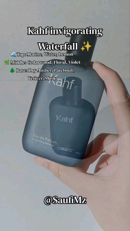 🔥Kahf EDP Invigorating Waterfall Fresh, Clean & Segar😍#KahfMY #KahfExtrait #KahfPerfume #KahfPerfumeBaru #EaudeParfum #Perfume #KahfMY #KahfExtrait