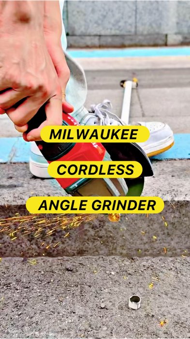 MILWAUKEE CORDLESS ANGLE GRINDER#Milwaukee #shoppelagimurah #electriczone #electroniczone #shoppemy #trending #fyp #cordless