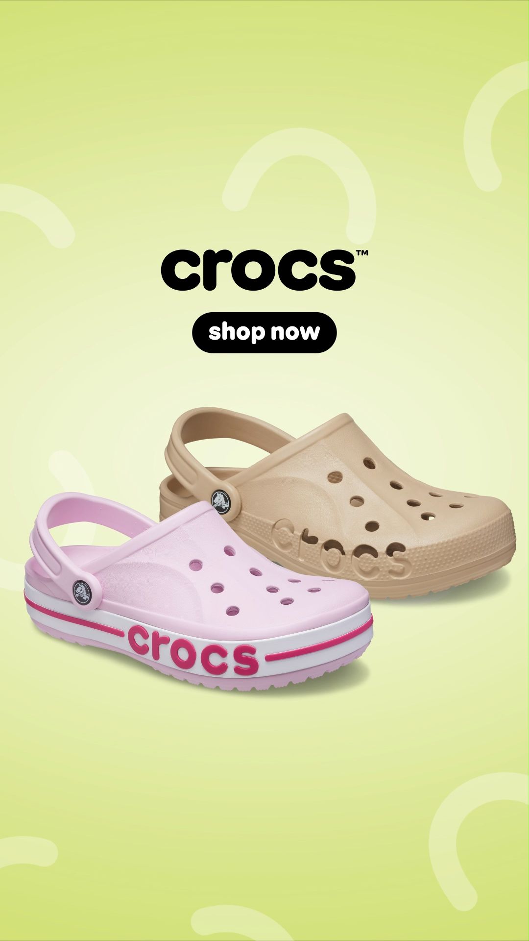 Comfy, lightweight Crocs clogs for everyday wear—easy slip-on, easy style. #Crocs #unisexshoes #bayaband #clog #bayaclog