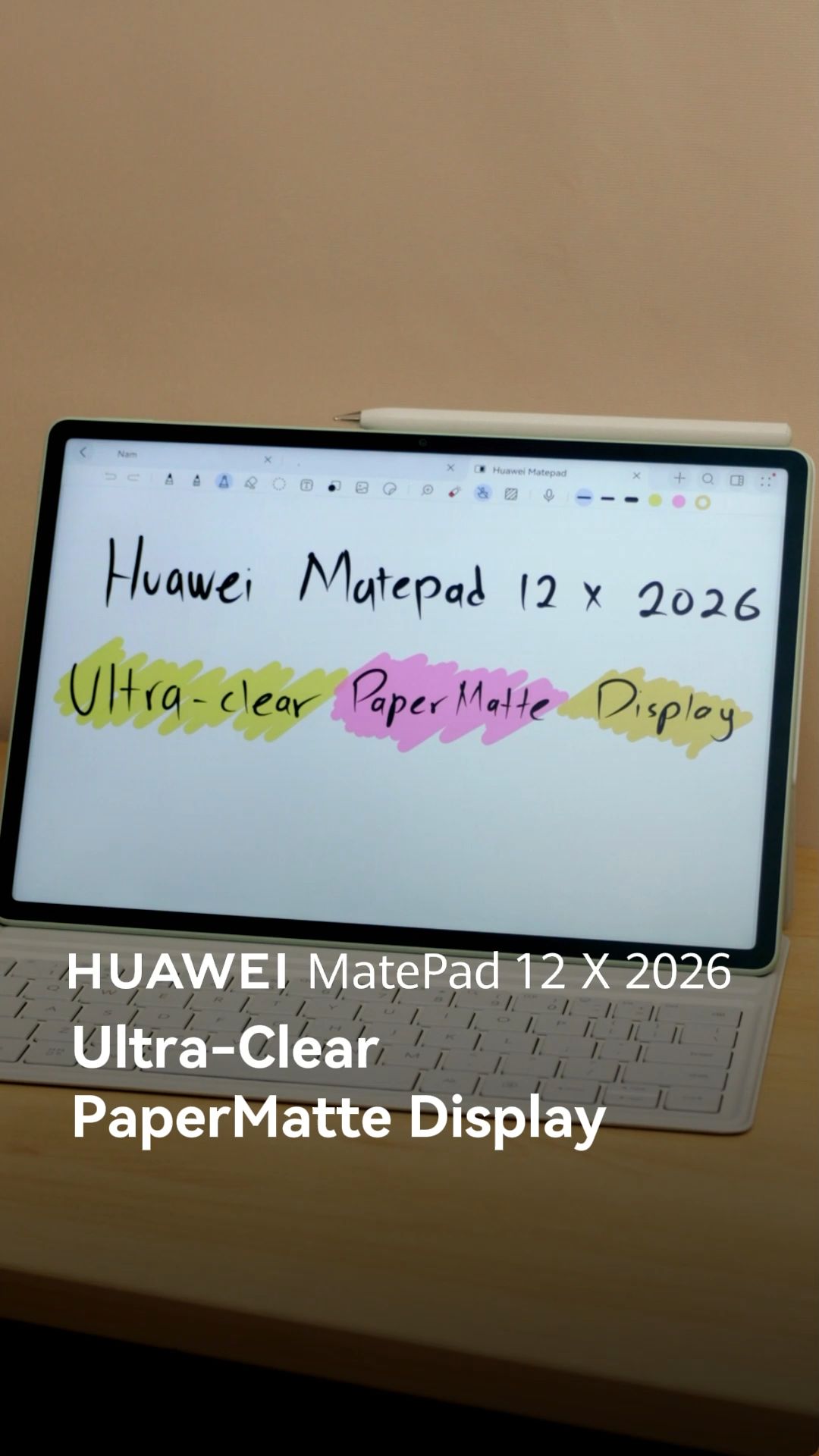 PaperMatte vs glossy screen: once you see it, you’ll understand.
#HUAWEI #HUAWEIMY #HuaweiMatePad12X
