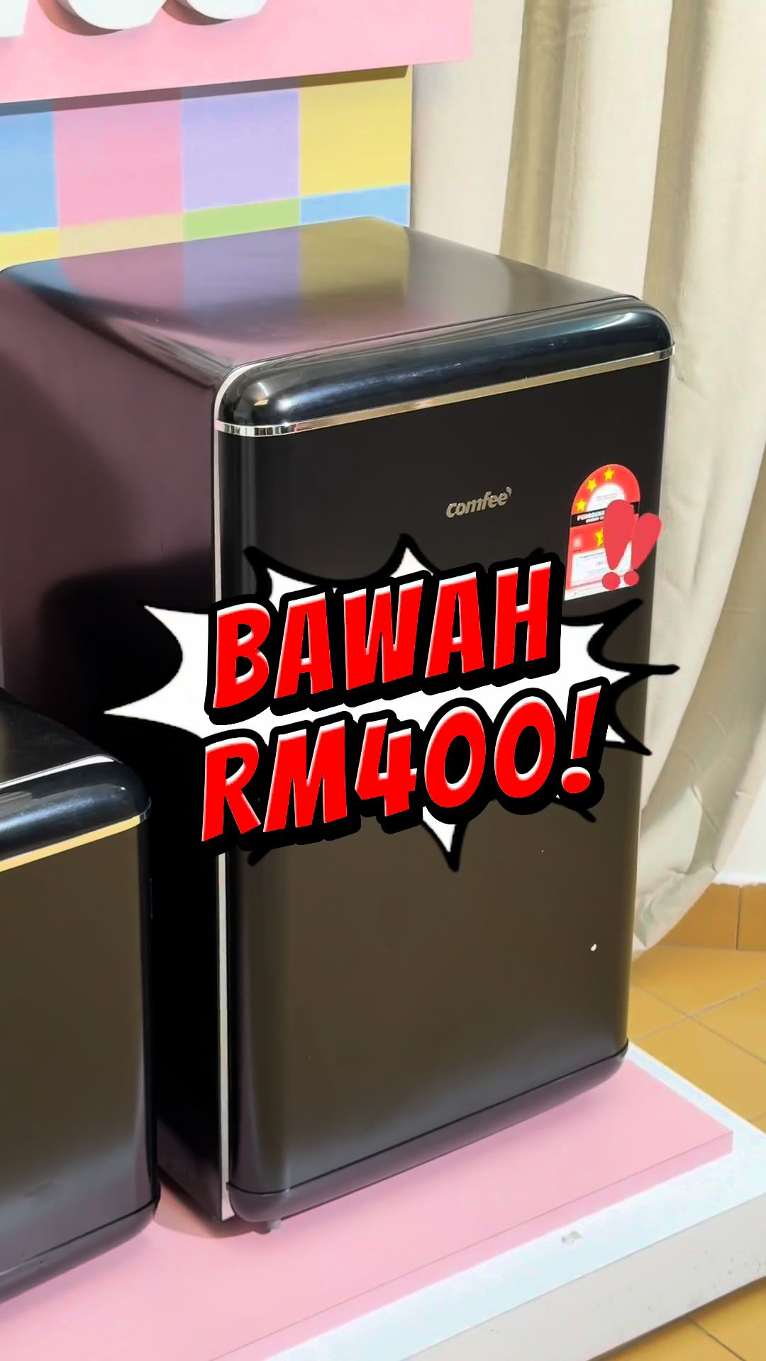 mini bar asthetic dengan harga mampu milik gfrkj comfee homeliving lifestyle fyp