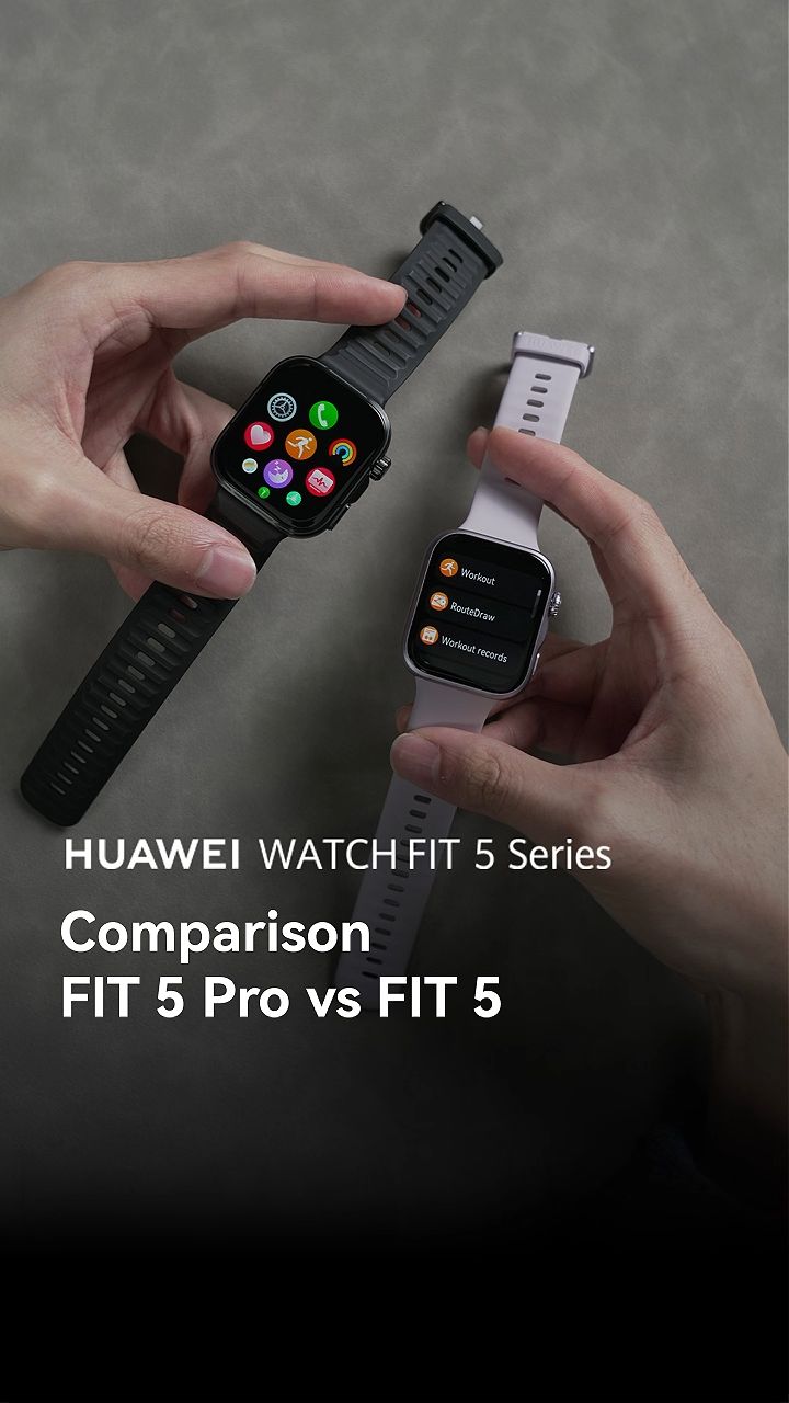 Watch Fit 5 🤝 Watch Fit 5 Pro

Both look SO good, so which side are you on? 👀
#HUAWEIWATCHFIT5Series