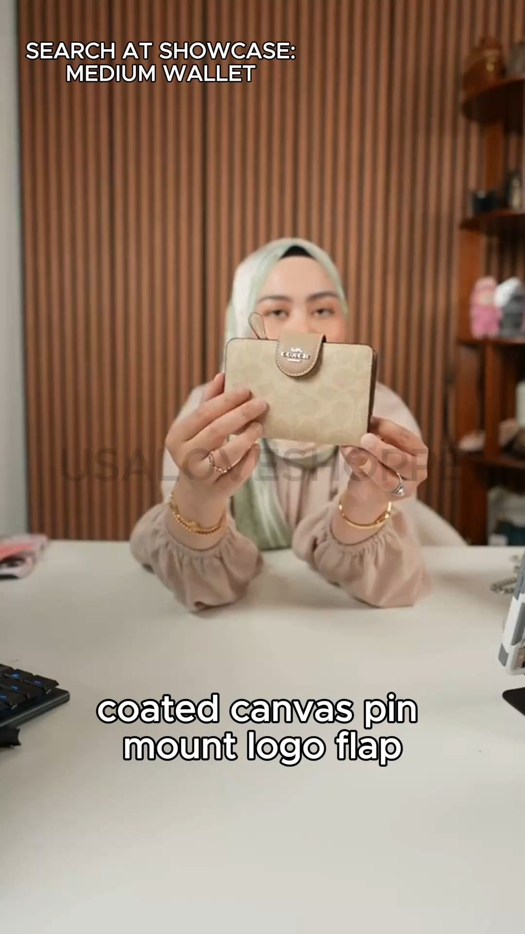 #mediumwallet sesuai sangat kalau suka warna neutral yang mudah match dengan semua handbag. 🤍