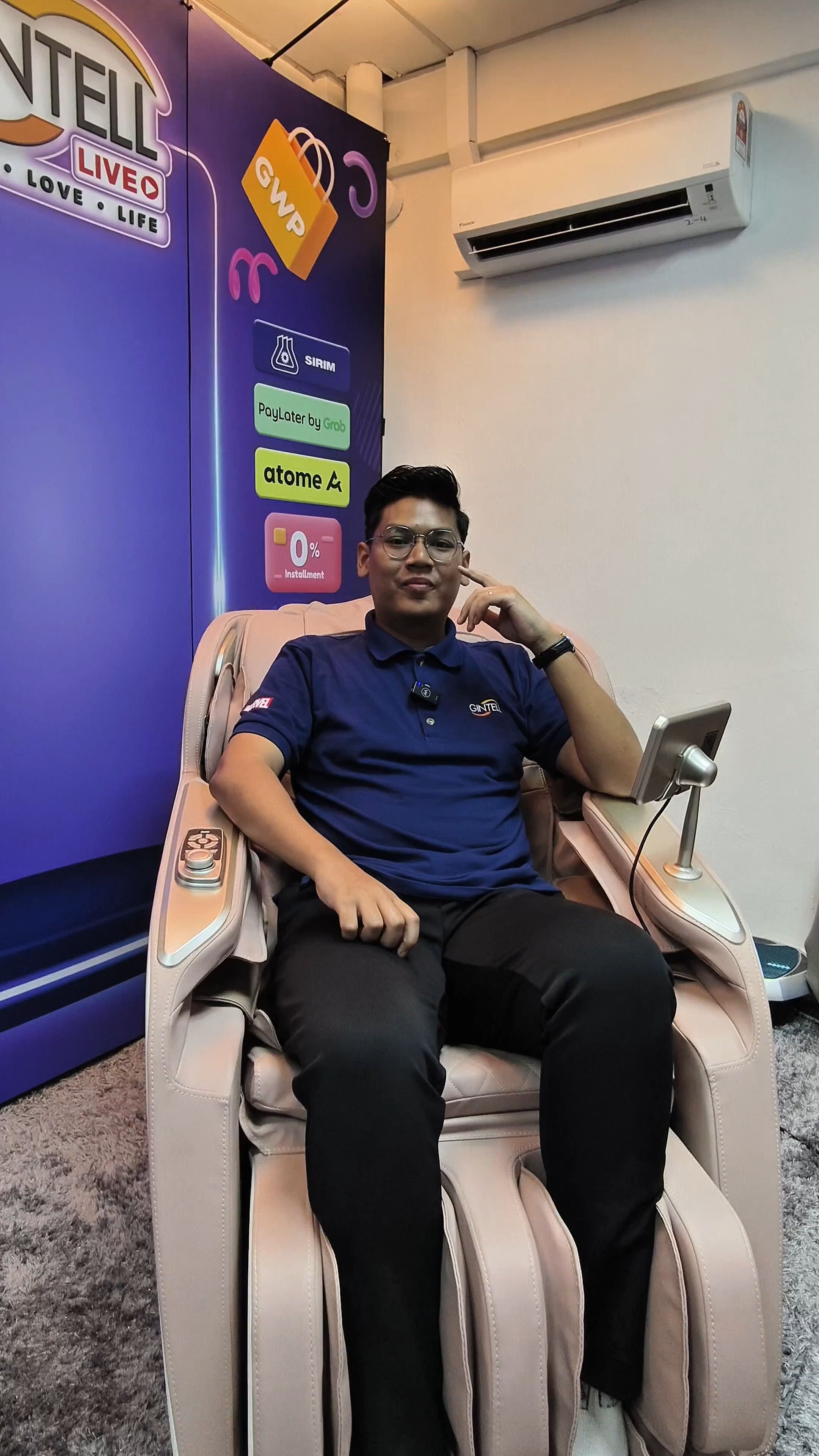 Upgrade your home with the GINTELL B Bravo Massage Chair – comfort, style & full-body relaxation in one. 🛋️💆‍♂️

#GINTELL #massage #massagechair