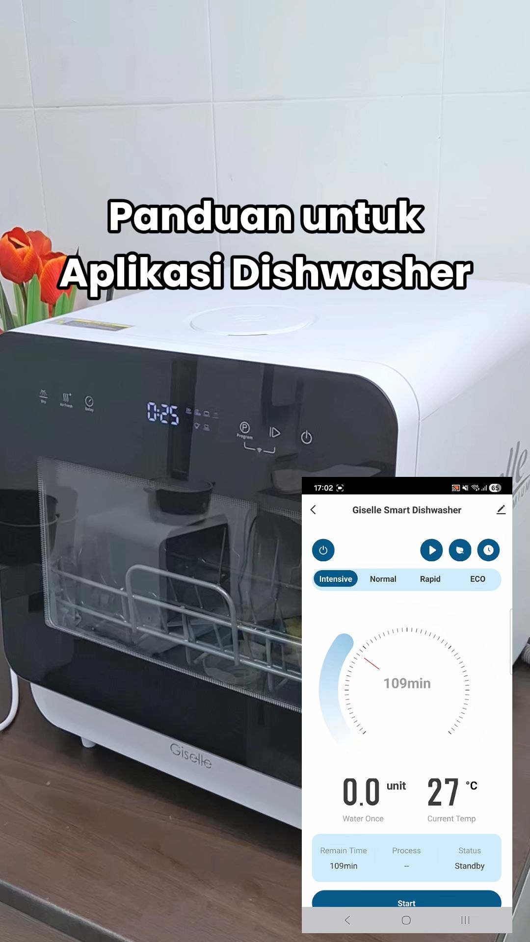 Tak pernah guna dishwasher sebelum ni? No worries, senang je! 🙌
Tak payah basuh tangan dah lepas ni. ☕😌