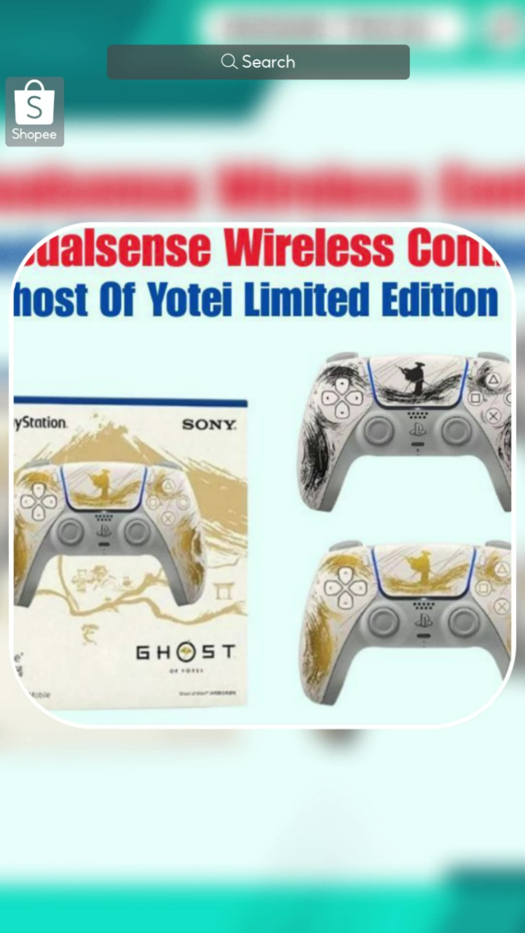 [Ready Stock] PS5 Dualsense Wireless Controller - Ghost Of Yotei Limited Edition