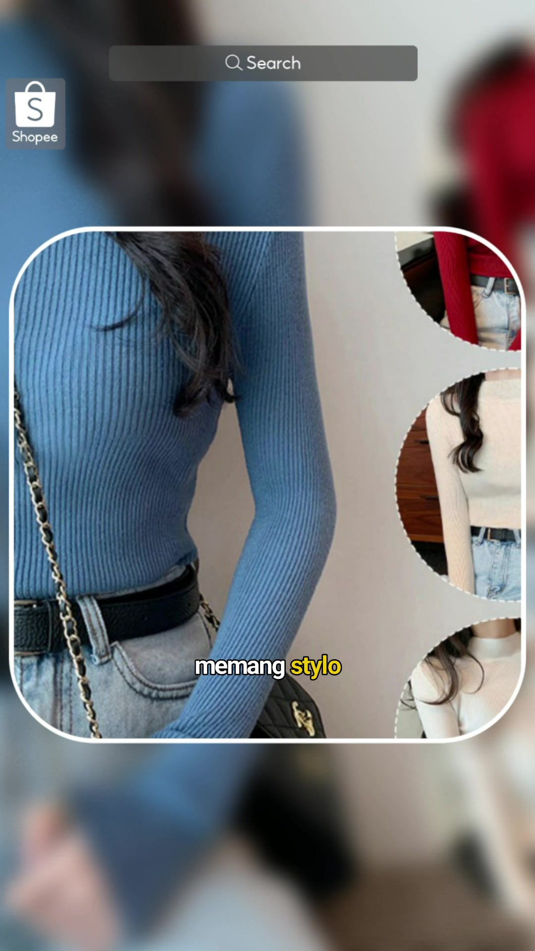 【Bestnifyloca】Sweater Women Long-sleeve Mid-neck Slim-fitting Bottoming Half Turtleneck Pullover Knitted Sweater